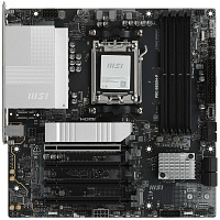 Материнская плата MSI Pro B850M-P Socket-AM5 AMD B850 4xDDR5, 4xSATA3, RAID, 3xM.2, 4xPCI-E16x, 3xUSB3.2, 1xUSB3.2 Type C, DP, HDMI, 5Glan, mATX Ret