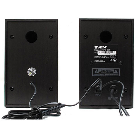 2.0 Колонки Sven SPS-605 2x3W Black