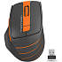Мышь беспроводная A4Tech Fstyler FG30 Grey/Orange Wireless