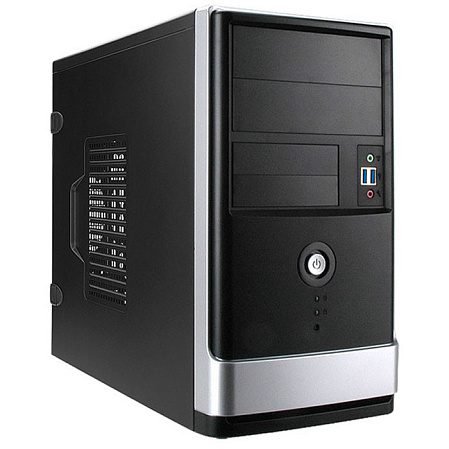 Корпус MicroATX Miditower INWIN EMR-002 450W P4 Black/Graphite
