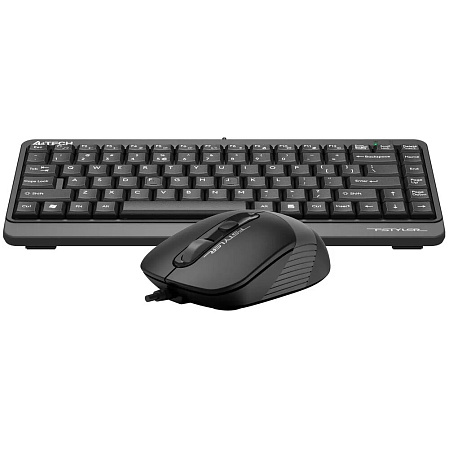 Клавиатура+мышь A4Tech Fstyler F1110 Black/Grey