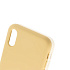 Чехол для Apple iPhone Xr Brosco Softrubber бежевый