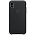 Чехол для Apple iPhone Xs Silicone Case Black