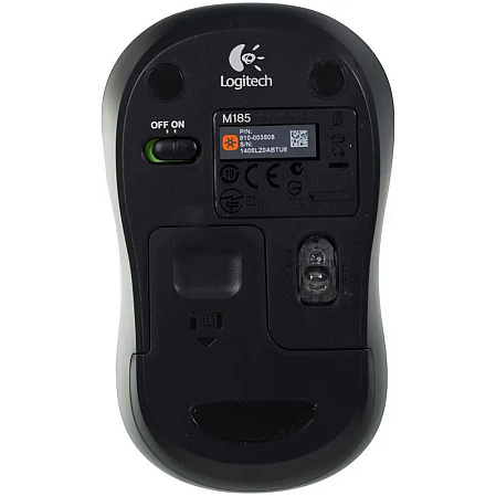 Мышь беспроводная Logitech M185 Wireless Blue
