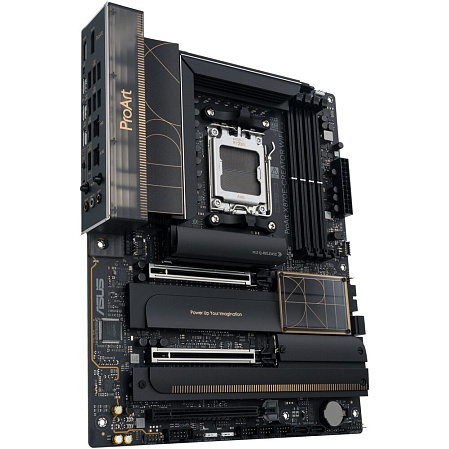Материнская плата ASUS ProArt X870E-Creator WiFi X870E Socket AM5 4xDDR5, 4xSATA3, RAID, 4xM.2, 3xPCI-E16x, 7xUSB3.2, 3xUSB3.2 Type C, DP, HDMI, WiFi, 2xGlan, ATX
