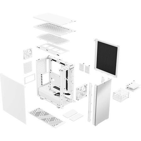 Корпус ATX Miditower Fractal Design Define 7 Compact White