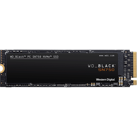 Внутренний SSD-накопитель 1000Gb Western Digital Black SN750 (WDS100T3X0C) M.2 2280 PCIe NVMe 3.0 x4