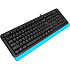 Клавиатура A4Tech Fstyler FK10 Black/Blue
