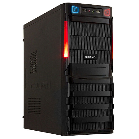 Корпус ATX Miditower Crown CMC-SM162 black