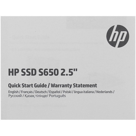 Внутренний SSD-накопитель 240Gb HP S650 345M8AA#ABB SATA3 2.5"