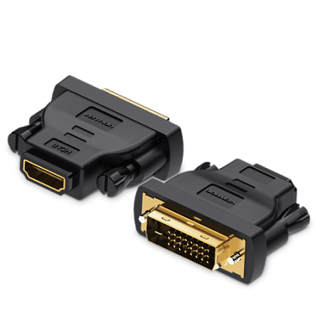 Переходник HDMI (f) -DVI (M) Vention (ECDB0)