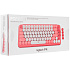 Клавиатура Logitech POP Keys Wireless Keyboard Rose White