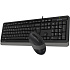 Клавиатура+мышь A4Tech Fstyler F1010 Black/Grey