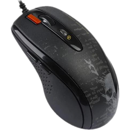 Мышь A4Tech V-Track F5 Black проводная