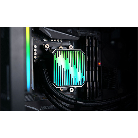 Система водяного охлаждения ID-Cooling DX240 Max ARGB Black 1150/1155/S1156/1151/1200/1700, AM4/AM5