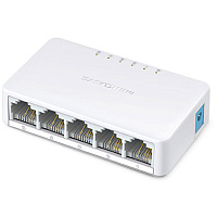 Коммутатор Mercusys MS105 5 ports 10/100Mbps неуправляемый