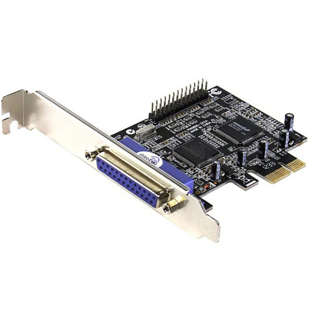 Контроллер ST-LAB I-510, 2 ext (LPT25F),  PCI-Ex1