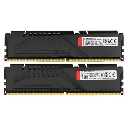 Модуль памяти DIMM 64Gb 2х32Gb DDR5 PC48000 6000MHz Kingston Fury Beast Black EXPO (KF560C36BBEK2-64)