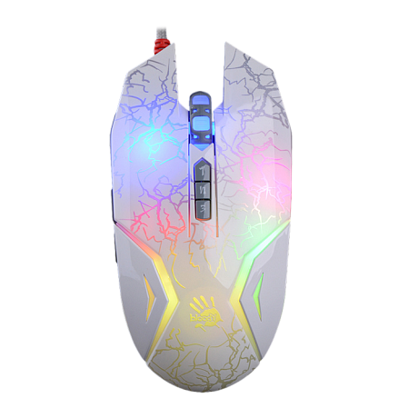 Мышь A4Tech Bloody N50 Neon проводная White