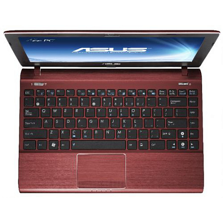 Нетбук Asus EEE PC 1225B Red AMD E450/4Gb/320Gb/HD/11.6"/Wi-Fi/BT/Cam/Win7HP