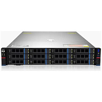 Платформа Gooxi SR201-D12R-NV-G2 2U 12 bay server with NVME bp,based on AMD 9004 2 riser cards of PCIe5.0(X32 to x16x16)  2x rear SAS/SATA 2x rear NVME 1300W 1+