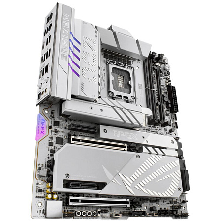 Материнская плата ASUS ROG Maximus Z890 Apex Z890 Soc-1851 2xDDR5, 4xSATA3, RAID, 6хM.2, 4xPCI-E16x, 8xUSB3.2, 3xUSB3.2 Type C, DP, HDMI, WiFi, 5Glan, ATX
