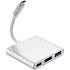 Адаптер USB3.1 USB-C(m)- HDMI(f) + USB3.0(f), TypeC (f)