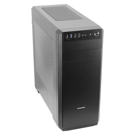 Корпус ATX Miditower 3Cott Monster II Black