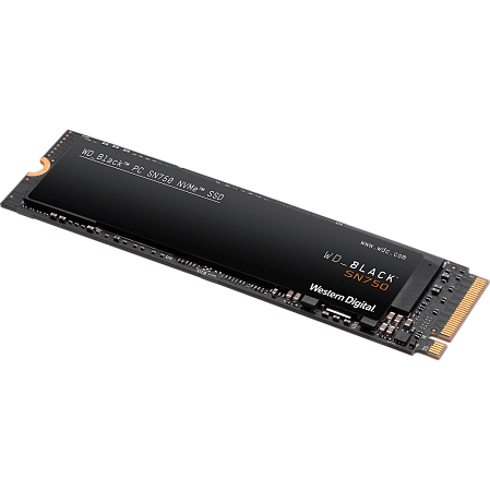 Внутренний SSD-накопитель 1000Gb Western Digital Black SN750 (WDS100T3X0C) M.2 2280 PCIe NVMe 3.0 x4
