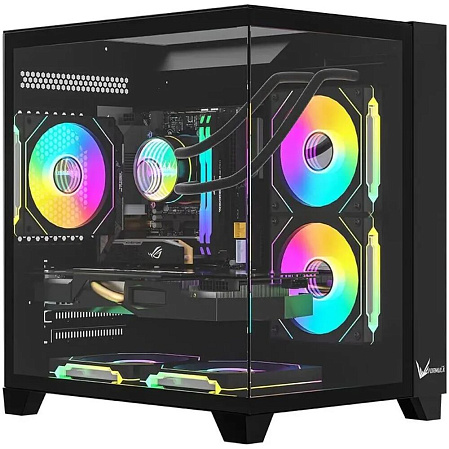 Корпус MicroATX Minitower Formula Crystal Z9M Black