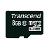 Карта памяти Micro SecureDigital 8Gb HC Transcend UHS-1 class10 (TS8GUSDCU1)