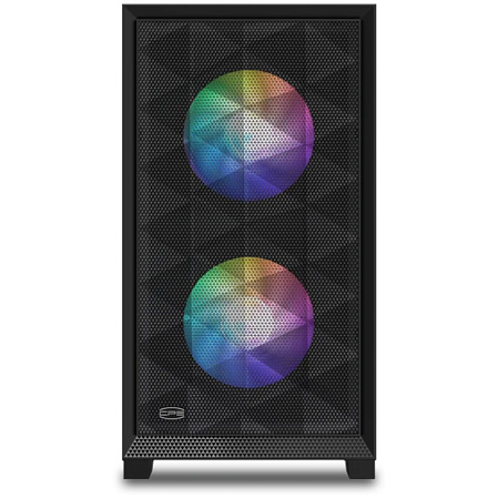 Корпус MicroATX Minitower PcCooler C3D310 BK ARGB черный