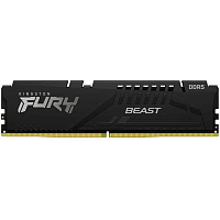 Модуль памяти DIMM 16Gb DDR5 PC48000 6000MHz Kingston Fury Beast RGB Black (KF560C36BBE2-16)