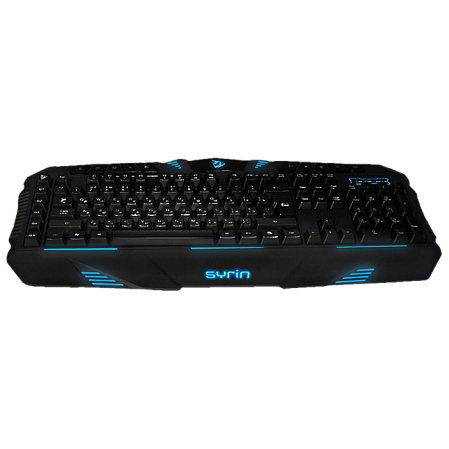 Клавиатура Qcyber Syrin Black USB Gamer Led