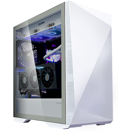 Корпус ATX Miditower Zalman Z9 Iceberg White