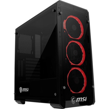 Корпус ATX Miditower MSI MAG Pylon RGB Led Black