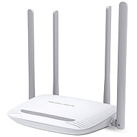 Беспроводной маршрутизатор Mercusys MW325R, Wi-Fi 4 802.11b/g/n, 300Мбит/с, 2.4ГГц, 4xLAN, 1xWAN белый