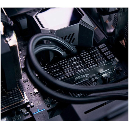 Модуль памяти DIMM 16Gb 2х8Gb DDR4 PC25600 3200MHz Kingston Fury Renegade Black (KF432C16RB2K2/16)