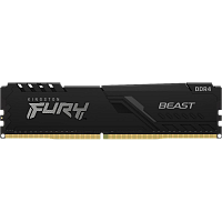 Модуль памяти DIMM 16Gb DDR4 PC28800 3600MHz Kingston Fury Beast Black (KF436C18BB/16)
