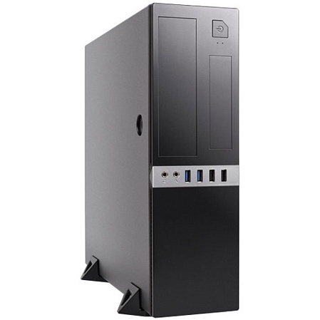 Корпус MicroATX Minitower Foxline FL-203+TFX300S 300W Black