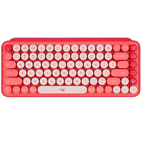 Клавиатура Logitech POP Keys Wireless Keyboard Rose White