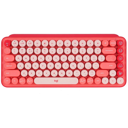 Клавиатура Logitech POP Keys Wireless Keyboard Rose White