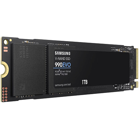 Внутренний SSD-накопитель 1000Gb Samsung 990 Evo (MZ-V9E1T0BW) M.2 2280 PCI-E 4.0 x4 (5.0 x2)