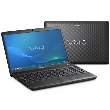 Ноутбук Sony VPC-EH1E1R/B B940/4G/320/DVD/15.5"/bt/Win7 HB64 black