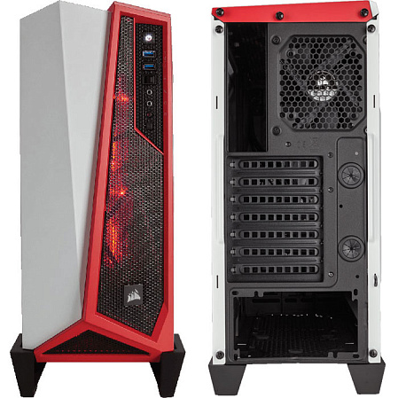 Корпус ATX Miditower Corsair Carbide Series Spec-Alpha CC-9011083-WW White/Red