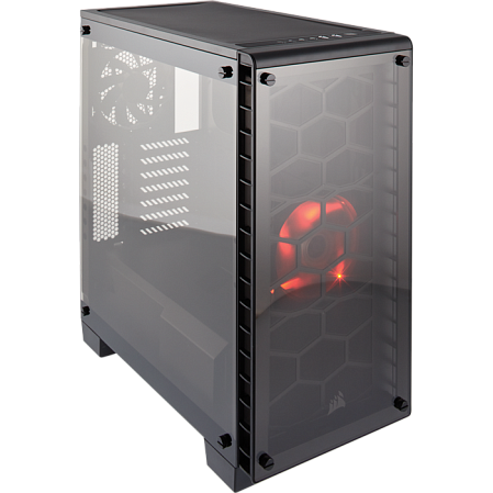 Корпус ATX Miditower Corsair Crystal Series 460X CC-9011099-WW Black