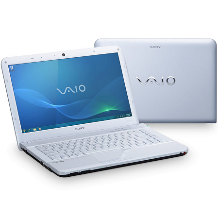 Ноутбук Sony VPC-EA2M1R/WI P6000/4G/320/DVD/HD 5145 512Mb/cam/14"/Win7 HP 