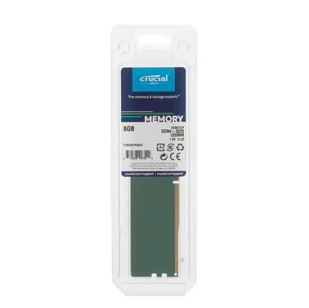 Модуль памяти DIMM 8Gb DDR4 PC25600 3200MHz Crucial (CT8G4DFRA32A)