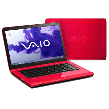 Ноутбук Sony VPC-CA4S1R/R i3-2350M/4G/640/DVD/HD 6630/WiFi/ BT/cam/14"/Win7 HP64 Red