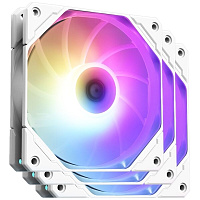Вентилятор 120x120 ID-Cooling TF-12025-Pro ARGB Trio White PWM Ret